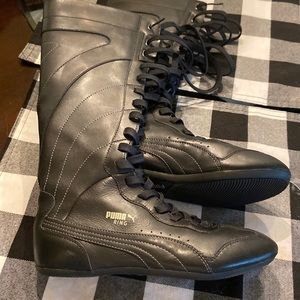 Vintage Puma boots